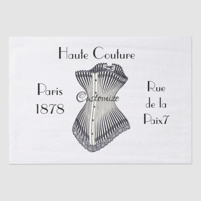 Haute Couture Corset Thunder_Cove    Seidenpapier (Vorderseite)