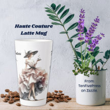 Haute Couture Latte Tasse