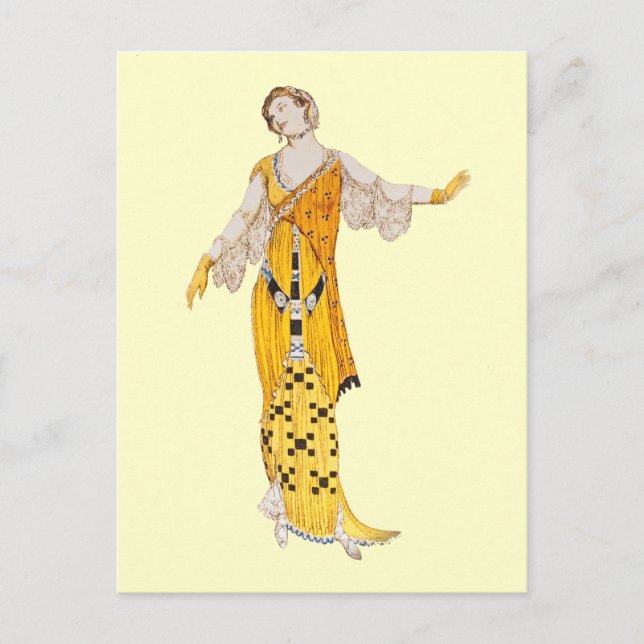 Haute Couture Postkarte (Vorderseite)