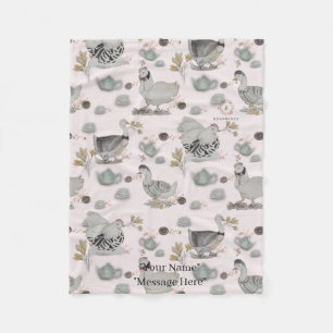 Haute Couture Print Kidsroom Fleece Blanket