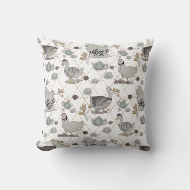 Haute Couture Print Kidsroom Kissen (Vorderseite)