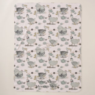 Haute Couture Print Kidsroom Sherpa Blanket Sherpadecke