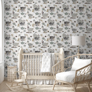 Haute Couture Print Kidsroom Tapete