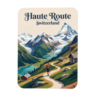Haute Route Schweiz Magnet