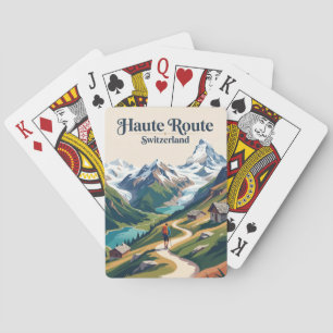 Haute Route Schweiz Spielkarten