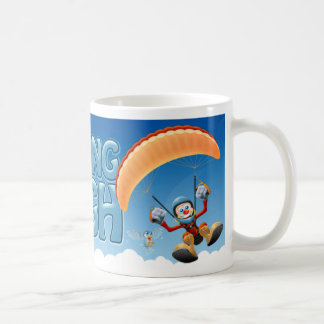 Haute tasse volante de parapentiste