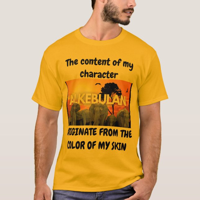 Hautfarbe T-Shirt (Vorderseite)