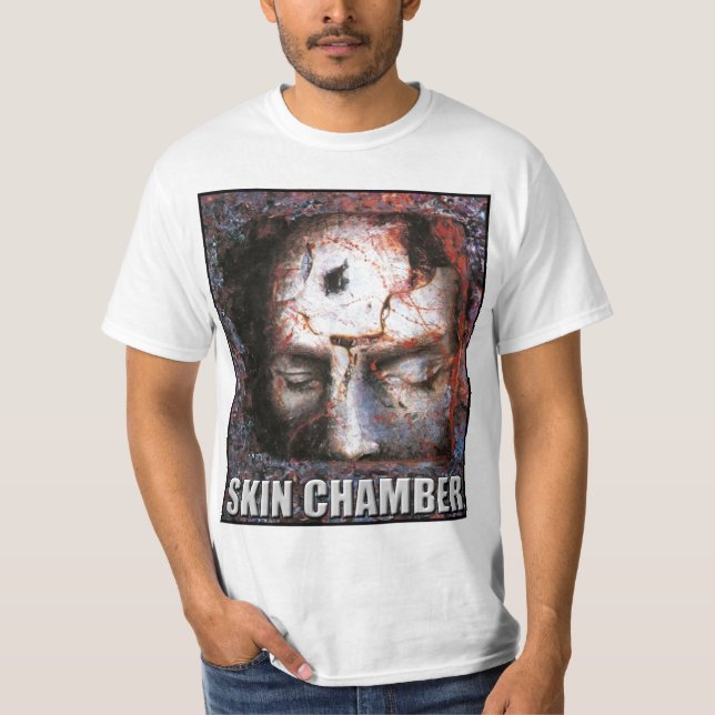 Hautkammer "Versuch" (Weißes Shirt) T-Shirt (Vorderseite)