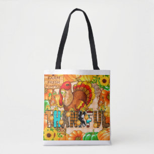 Häutliche Tumbler-Sublimierung - Erntedank Tasche