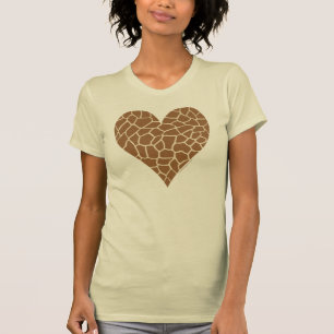 Hautmuster, Farben der Giraffe T-Shirt