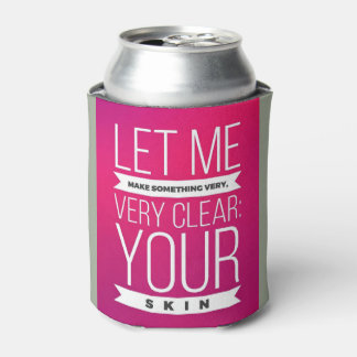 Hautpflegeberater Bier cozie cooler lustig klar Dosenkühler