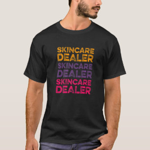 Hautpflegerin Esthetiker Retro Skincare T-Shirt