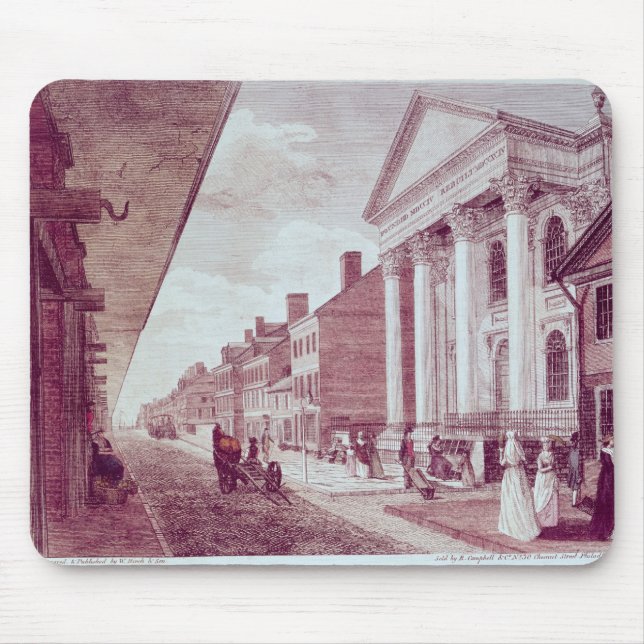Hautpstraße mit der ersten Presbyterianische Mousepad (Vorne)