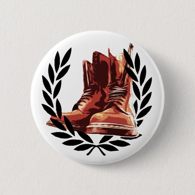 Hautstiefel Button (Vorderseite)