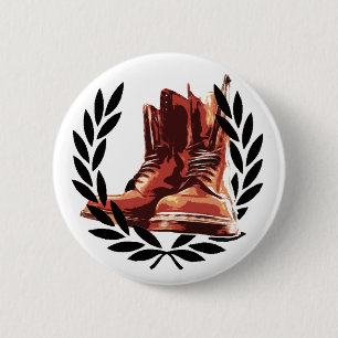 Hautstiefel Button