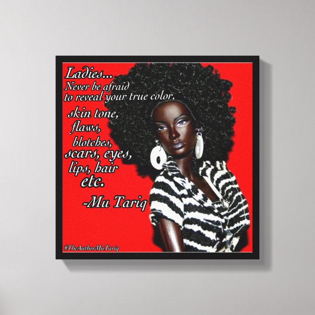 Hauttief Leinwanddruck (Vorderseite)