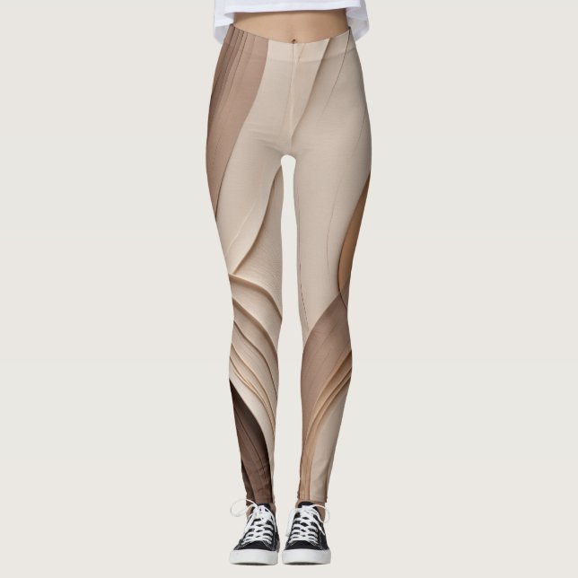 Hauttöne Leggings (Vorderseite)