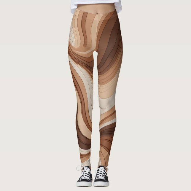 Hauttöne Leggings (Vorderseite)