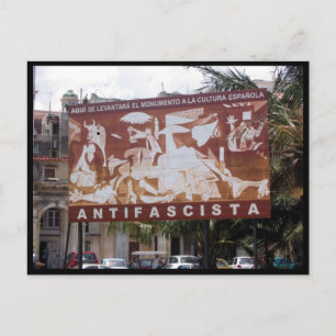 havana antifascista postkarte