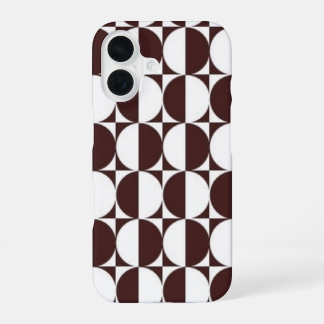 Havana Brown Edition iPhone 16 Hülle (Rückseite)