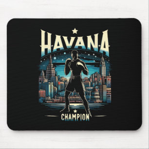Havana Champion Kuban Boxing Spirit City Mousepad