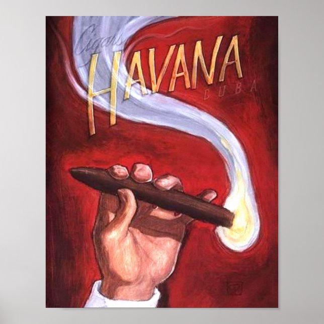 Havana Cigar Poster (Vorne)