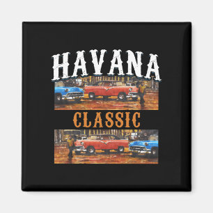 Havana Classic - Kubanische Jahrgangssprache Kunst Magnet