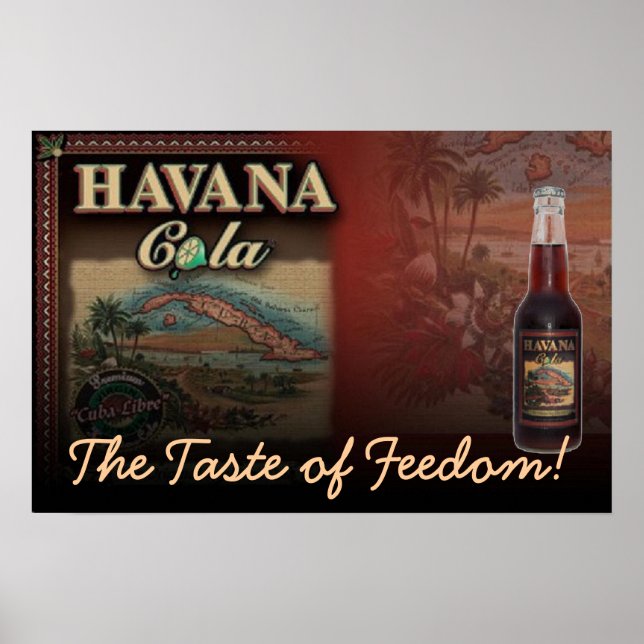 HAVANA COLA Le goût de la liberté ! impression sur (Devant)