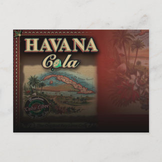 Havana Cola Post Card Postkarte