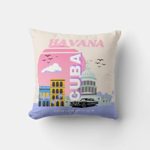 Havana Cuba Art Kissen