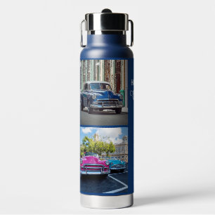 Havana CUBA Cars Individuelle Name Trinkflasche