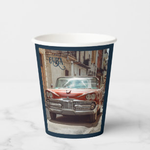 Havana CUBA Cars Pappbecher