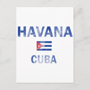 Havana Cuba Designs Postkarte