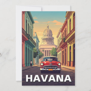 Havana Cuba Feiertagskarte