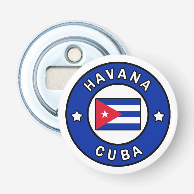 Havana Cuba Flaschenöffner (Vorderseite)