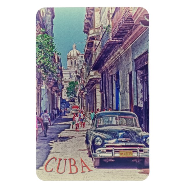 Havana Cuba Magnet (Vertikal)