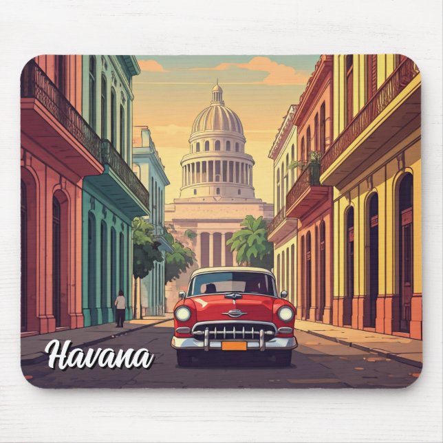 Havana Cuba Mousepad (Vorne)