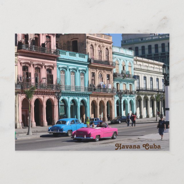 Havana Cuba Postkarte (Vorderseite)