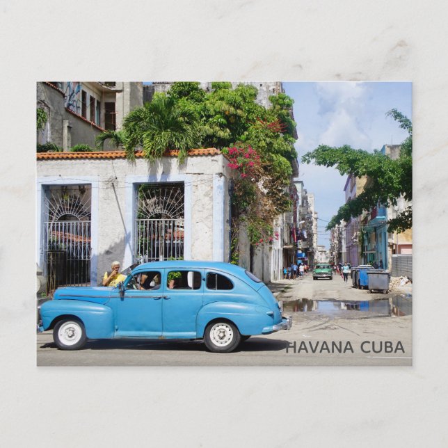 Havana Cuba Postkarte (Vorderseite)