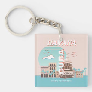 Havana Cuba Retro Art Voyage
