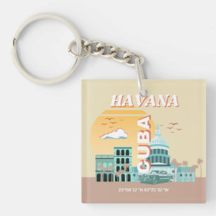Havana Cuba Retro Art Voyage