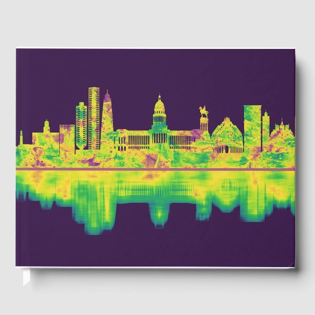 Havana Cuba Skyline Gästebuch (Vorderseite)