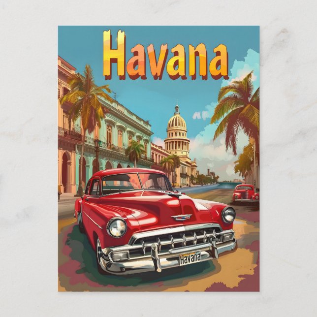 Havana Dreams: Ein perfektes Wochenende in Locarno Postkarte (Vorderseite)