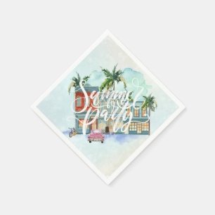 Havana Nights   Summer Party Serviette