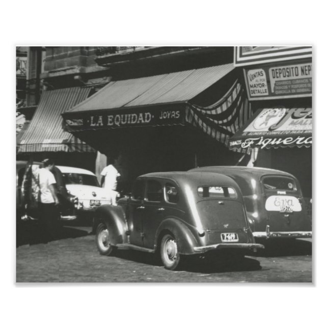 HAVANA RETRO 8" X 10" FOTO DE LA HABANA (Vorne)