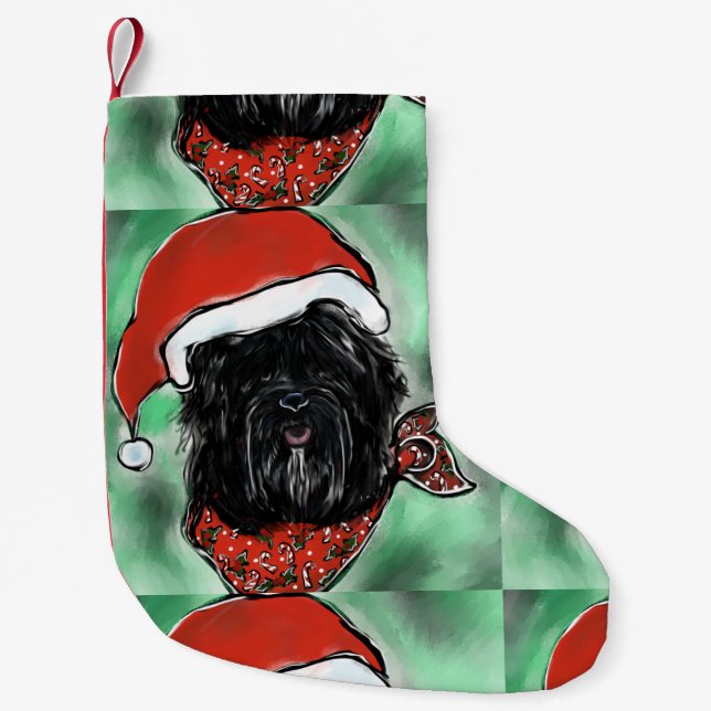 HAVANA SILK HUND KLEINER WEIHNACHTSSTRUMPF (Vorderseite)
