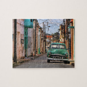 Havana Street Oldtimer Car Kuba Reisefotografie
