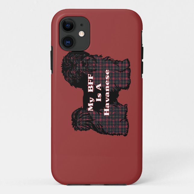 HAVANESE BESTE FREUNDIN Case-Mate iPhone HÜLLE (Rückseite)