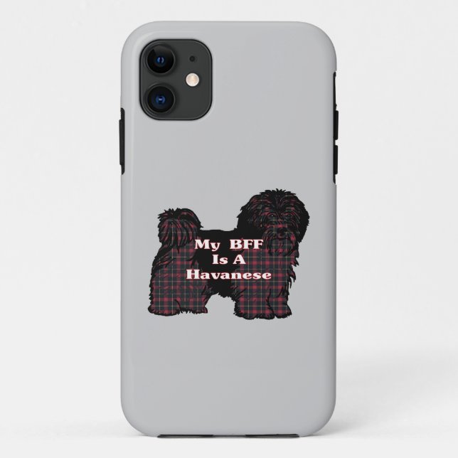 HAVANESE BESTE FREUNDIN Case-Mate iPhone HÜLLE (Rückseite)