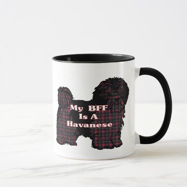 Havanese BESTE FREUNDIN Tasse (Rechts)